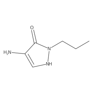 4-amino-1-propyl-1H-pyrazol-5-ol Structure
