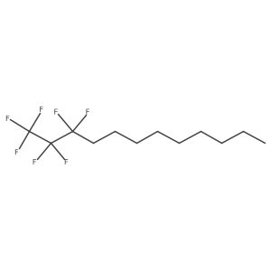 1,1,1,2,2,3,3-Heptafluorododecane Structure