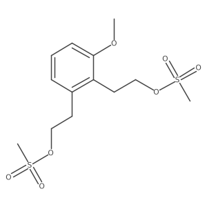 2,3-Bis-(2-methanesulfonyloxyethyl)-1-methoxybenzene Structure