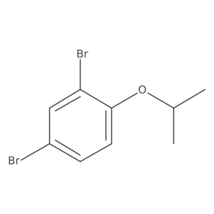 2,4-Dibromo-1-(propan-2-yloxy)benzene结构式