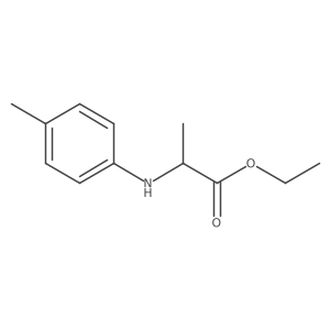 Ethyl 2-[(4-methylphenyl)amino]propanoate Structure