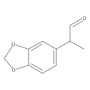2-Benzo[1,3]dioxol-5-yl-propionaldehyde结构式
