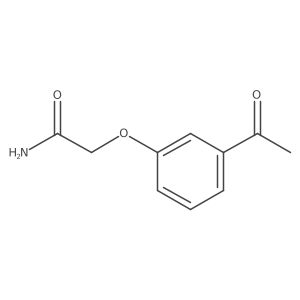 2-(3-Acetylphenoxy)acetamide结构式