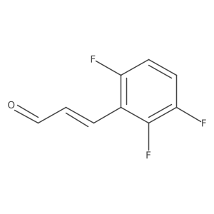 3-(2,3,6-Trifluorophenyl)prop-2-enal Structure