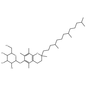 alpha-Tocopherol glucoside结构式