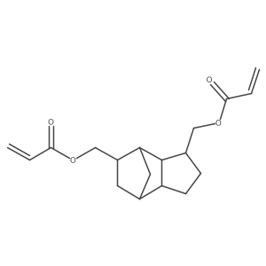 Tricyclodecanedimethanol (1,6)-diacrylate结构式