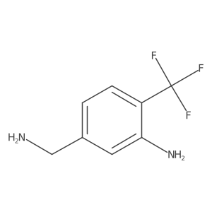 3-Amino-4-trifluoromethyl-benzylamine Structure