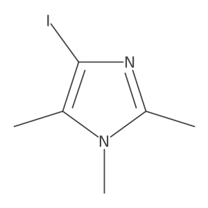 4-Iodo-1,2,5-trimethyl-1H-imidazole Structure