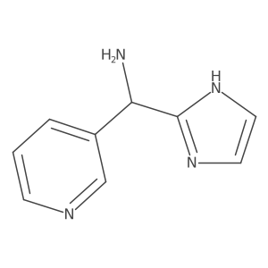 (1H-imidazol-2-yl)(pyridin-3-yl)methanamine Structure