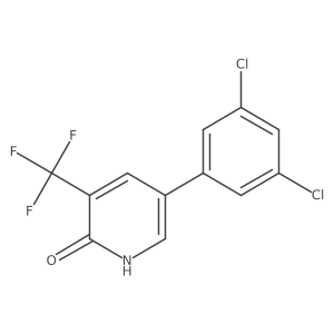 5-(3,5-Dichlorophenyl)-3-(trifluoromethyl)pyridin-2-ol Structure