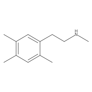 n-Methyl-2-(2,4,5-trimethylphenyl)ethan-1-amine Structure