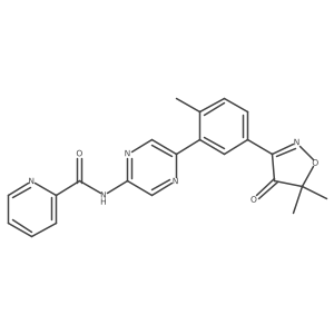 N-(5-(5-(5,5-dimethyl-4-oxo-4,5-dihydroisoxazol-3-yl)-2-methylphenyl)pyrazin-2-yl)picolinamide Structure