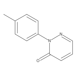 2-(4-Methylphenyl)-2,3-dihydropyridazin-3-one结构式