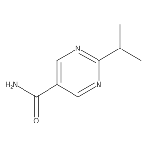 2-Isopropylpyrimidine-5-carboxamide结构式