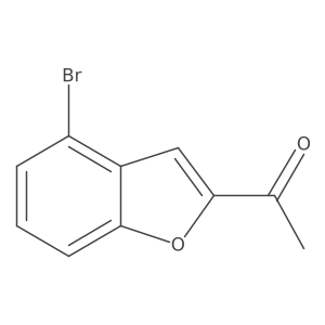1-(4-bromo-2-benzofuranyl)Ethanone Structure