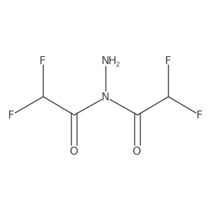 N-(2,2-Difluoroacetyl)-2,2-difluoroacetohydrazide结构式