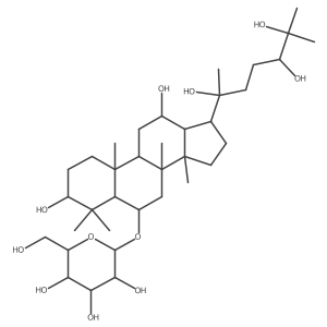 Vinaginsenoside R12结构式