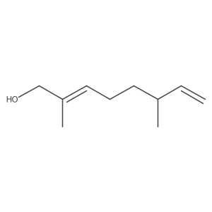 2,7-Octadien-1-ol, 2,6-dimethyl-, (S)-结构式