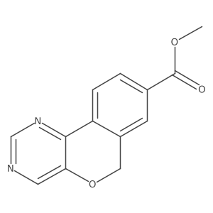 methyl 6H-isochromeno[4,3-d]pyrimidine-8-carboxylate Structure