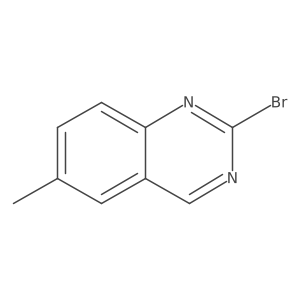 2-Bromo-6-methylquinazoline Structure