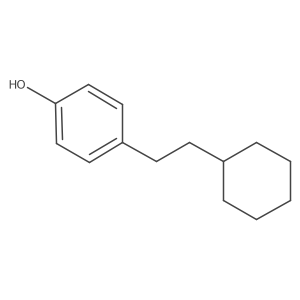 4-(2-Cyclohexylethyl)phenol Structure
