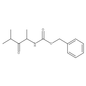 benzyl N-(4-methyl-3-oxopentan-2-yl)carbamate Structure