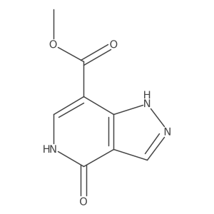 Methyl 4-oxo-4,5-dihydro-1H-pyrazolo[4,3-c]pyridine-7-carboxylate Structure