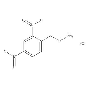 O-[(2,4-Dinitrophenyl)methyl]hydroxylamine;hydrochloride Structure