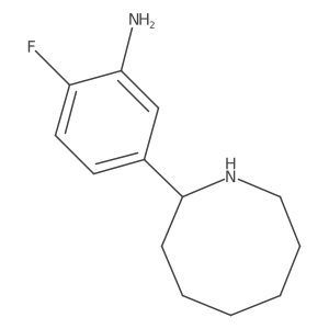 5-(Azocan-2-yl)-2-fluoroaniline结构式