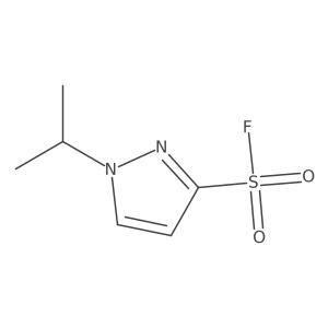 1-(propan-2-yl)-1H-pyrazole-3-sulfonyl fluoride Structure