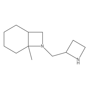 7-Azabicyclo[4.2.0]octane, 7-(2-azetidinylmethyl)-6-methyl-, (1S,6S)-结构式