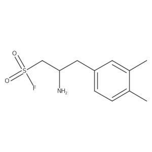 2-Amino-3-(3,4-dimethylphenyl)propane-1-sulfonyl fluoride Structure