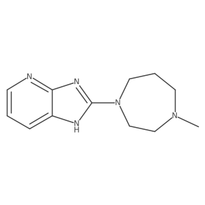1-{3H-imidazo[4,5-b]pyridin-2-yl}-4-methyl-1,4-diazepane结构式