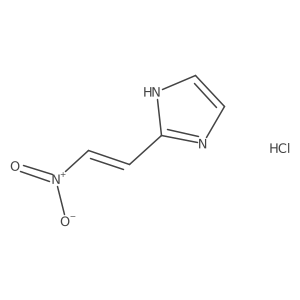 2-[(E)-2-Nitroethenyl]-1H-imidazole;hydrochloride Structure