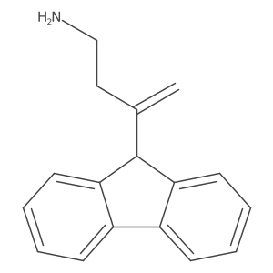 3-(9H-fluoren-9-yl)but-3-en-1-amine Structure