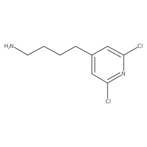 4-(2,6-Dichloropyridin-4-yl)butan-1-amine结构式