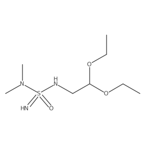 [(2,2-diethoxyethyl)-S-aminosulfonimidoyl]dimethylamine Structure