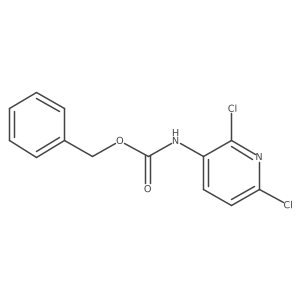 benzyl N-(2,6-dichloropyridin-3-yl)carbamate Structure