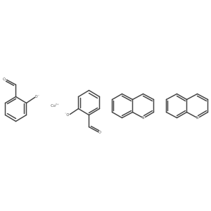 Cobalt(2+);2-formylphenolate;quinoline结构式