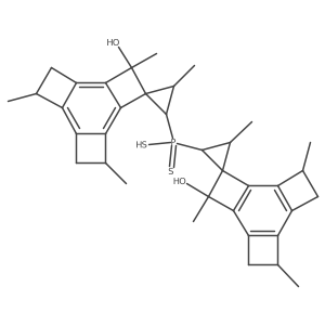 Phenol, tetrapropylene-, 1,1'-(hydrogen phosphorodithioate) Structure
