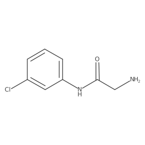 2-amino-N-(3-chlorophenyl)acetamide Structure