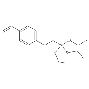 1-Ethenyl-4-[2-(Triethoxysilyl)ethyl]benzene结构式