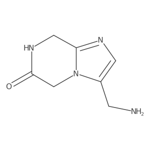 3-Aminomethyl-7,8-dihydro-imidazo[1,2-A]pyrazin-6-one Structure