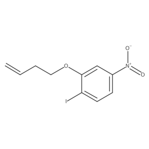 2-(3-Buten-1-yloxy)-1-iodo-4-nitrobenzene结构式