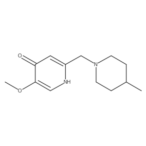 COc1c[nH]c(CN2CCC(C)CC2)cc1=O结构式
