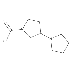 (3a(2)S)-[1,3a(2)-Bipyrrolidine]-1a(2)-carbonyl chloride结构式