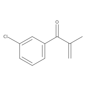 1-(3-Chlorophenyl)-2-methyl-2-propenone结构式