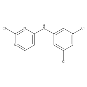 2-chloro-N-(3,5-dichlorophenyl)pyrimidin-4-amine结构式