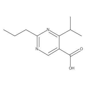 4-Isopropyl-2-propylpyrimidine-5-carboxylic acid Structure