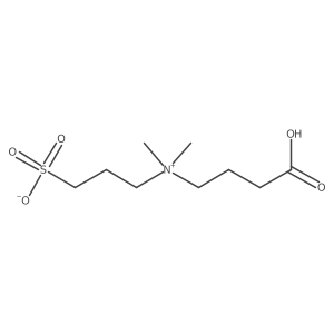 3-((3-Carboxypropyl)dimethylammonio)propane-1-sulfonate Structure